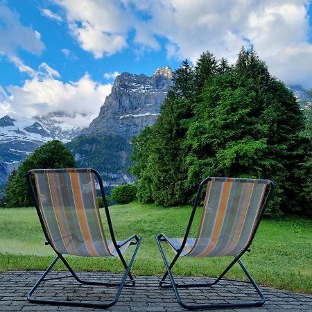 Mom - Alpine Boutique Apartments, Grindelwald Gletscher, Eiger View Terrace Studio Экстерьер фото