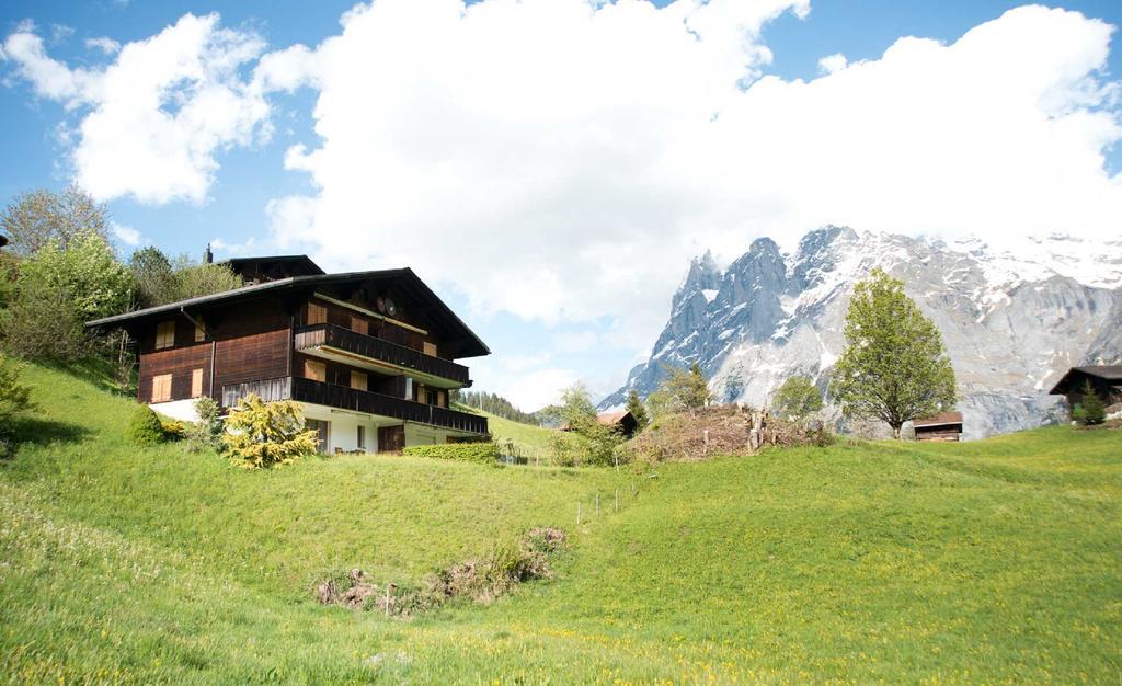 Mom - Alpine Boutique Apartments, Grindelwald Gletscher, Eiger View Terrace Studio Экстерьер фото